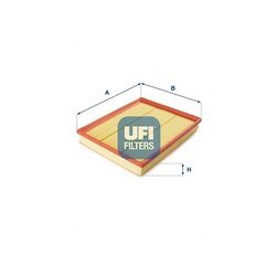 Vzduchový filter UFI 30.D21.00