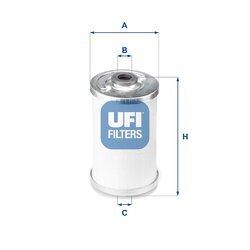 Palivový filter UFI 21.050.00