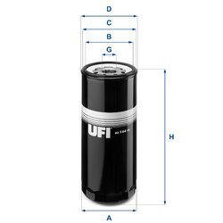 Olejový filter UFI 23.144.02