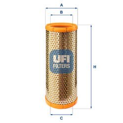 Vzduchový filter UFI 27.084.00