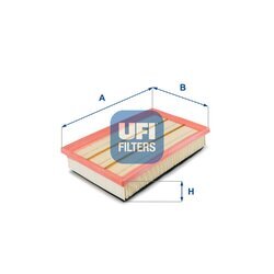 Vzduchový filter UFI 30.128.00