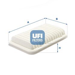 Vzduchový filter UFI 30.553.00