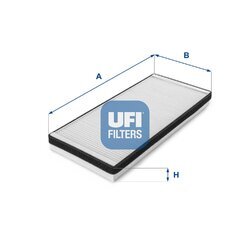 Filter vnútorného priestoru UFI 53.012.00