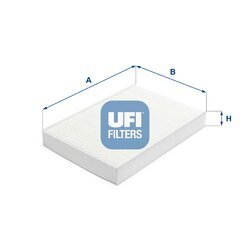 Filter vnútorného priestoru UFI 53.389.00