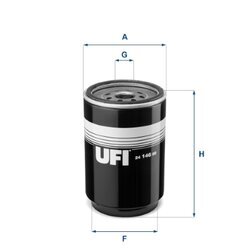 Palivový filter UFI 24.146.00