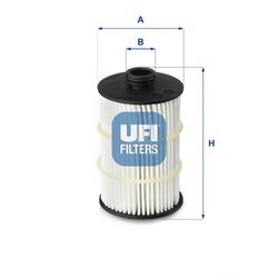 Olejový filter UFI 25.090.00