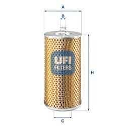 Olejový filter UFI 25.423.00
