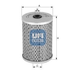 Palivový filter UFI 26.618.00