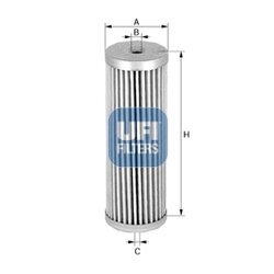 Palivový filter UFI 26.654.00