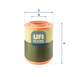 Vzduchový filter UFI 27.A03.00