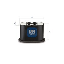 Vzduchový filter UFI 27.G82.00