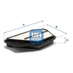 Vzduchový filter UFI 30.236.00