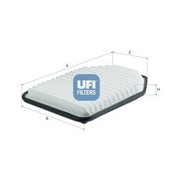 Vzduchový filter UFI 30.D89.00