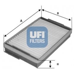 Filter vnútorného priestoru UFI 53.139.00