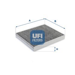 Filter vnútorného priestoru UFI 54.238.00