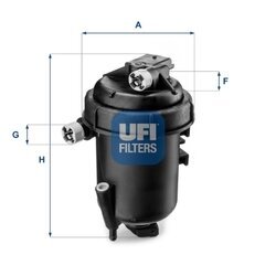 Palivový filter UFI 55.144.00