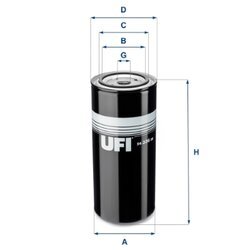 Palivový filter UFI 24.336.00