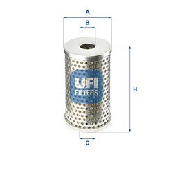 Olejový filter UFI 25.406.01