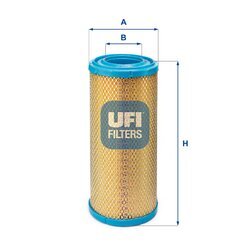 Vzduchový filter UFI 27.232.00