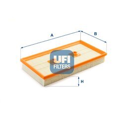 Vzduchový filter UFI 30.209.00