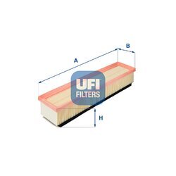 Vzduchový filter UFI 30.321.00
