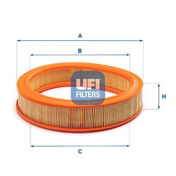 Vzduchový filter UFI 30.803.00