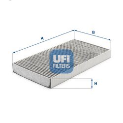 Filter vnútorného priestoru UFI 54.107.00