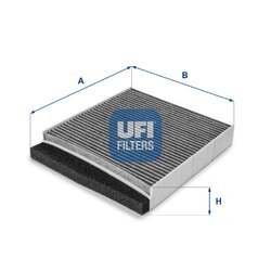 Filter vnútorného priestoru UFI 54.126.00