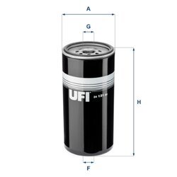 Palivový filter UFI 24.121.00