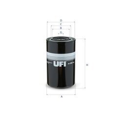 Palivový filter UFI 24.257.00