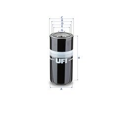 Palivový filter UFI 24.478.00