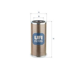 Filter pracovnej hydrauliky UFI 25.706.00