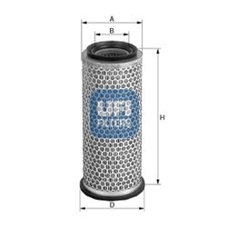 Vzduchový filter UFI 27.602.00