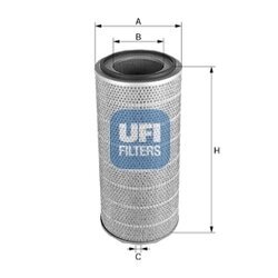 Vzduchový filter UFI 27.944.00