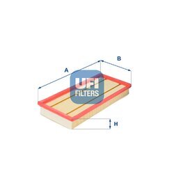 Vzduchový filter UFI 30.153.00