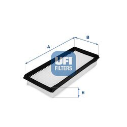 Vzduchový filter UFI 30.466.00