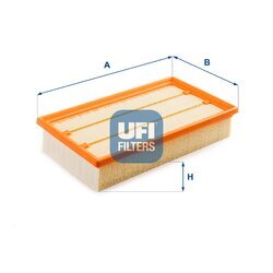 Vzduchový filter UFI 30.A33.00