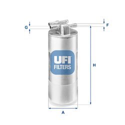 Palivový filter UFI 31.953.00
