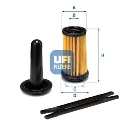 Filter močoviny UFI 44.005.00