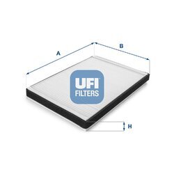Filter vnútorného priestoru UFI 53.064.00
