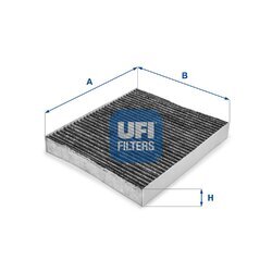 Filter vnútorného priestoru UFI 54.114.00