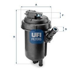 Palivový filter UFI 55.152.00