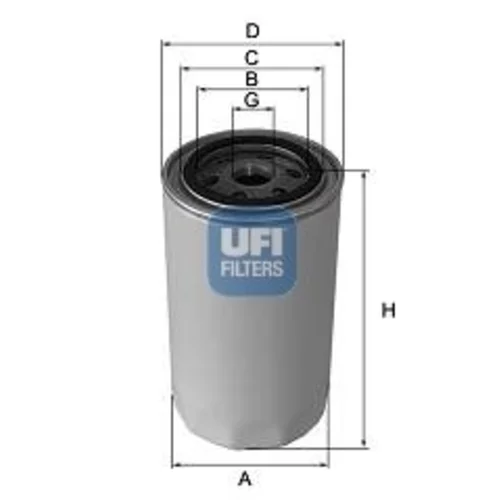 Hydraulický filter automatickej prevodovky UFI 80.044.00