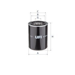 Olejový filter UFI 23.747.00