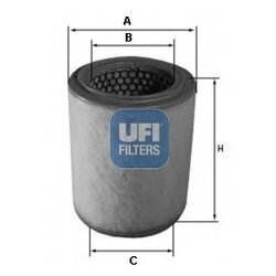 Vzduchový filter UFI 27.890.00
