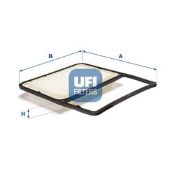 Vzduchový filter UFI 30.B03.00