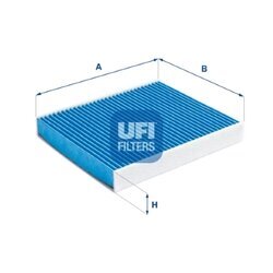 Filter vnútorného priestoru UFI 34.402.00