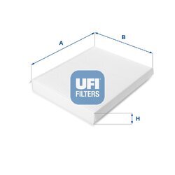 Filter vnútorného priestoru UFI 53.040.00