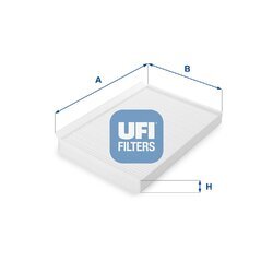 Filter vnútorného priestoru UFI 53.152.00