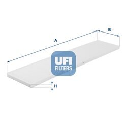 Filter vnútorného priestoru UFI 53.450.00